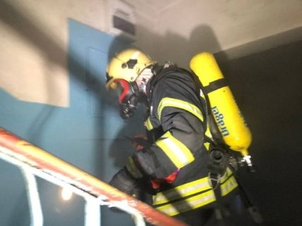 Пожар 6.06.2021 в общежитии Одесского медуниверситета