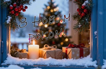 з новим роком 2026 року вітаю