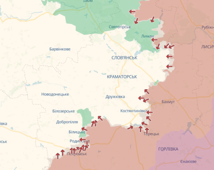 Підконтрольна Україні частина Донецької області