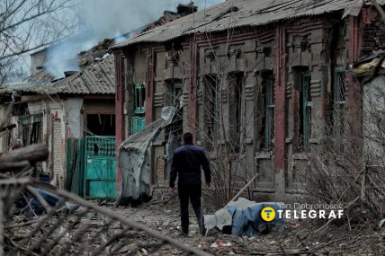 Как выглядит Славянск после атаки 30 марта