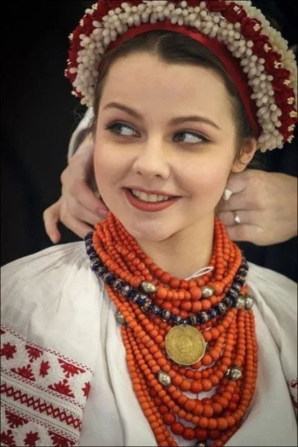 Украинские бусы всегда приковывали к себе взгляды