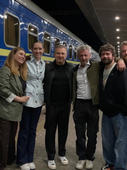 Шон Пенн в Украине