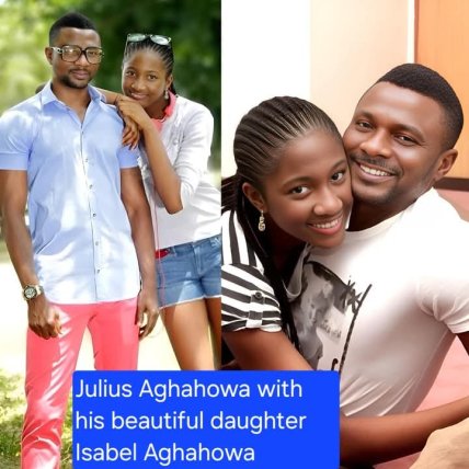 Джуліус Агахова з дочкою