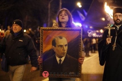 День рождения Бандеры, Киев
