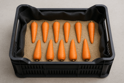 Де зберігати моркву