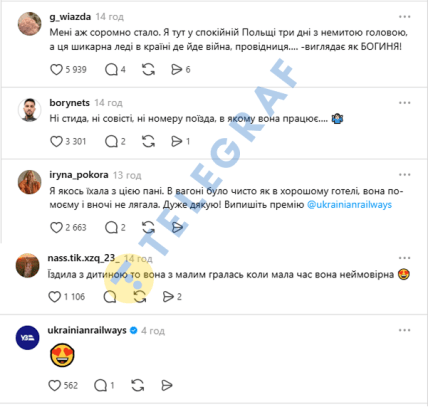 Проводница укрзализныци