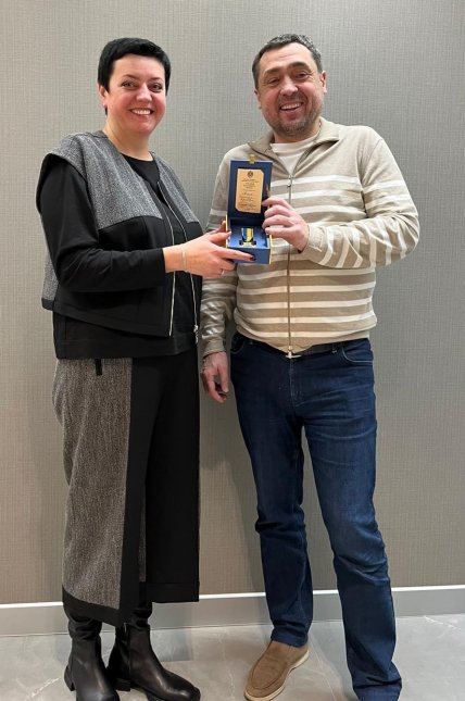 Александр Свищев получил награды Минобороны и Львовского облсовета