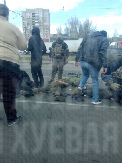 Затримання співробітників ТЦК