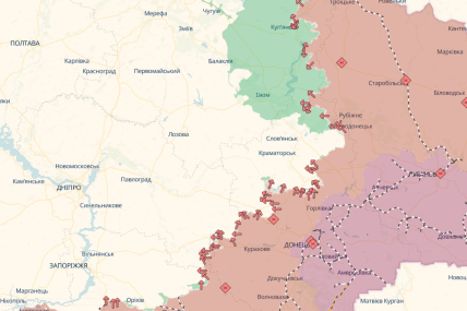 Карта боевых действий DeepState 19.09.2025