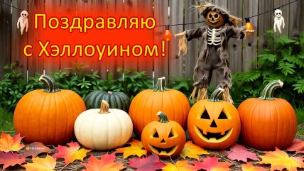 Хэллоуин, открытки, картинки, поздравления
