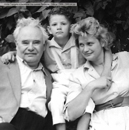 Родители Аллы Горской
