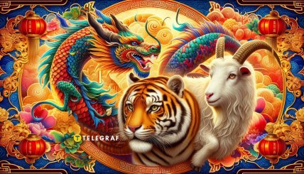 китайский гороскоп Дракон, Тигр и Коза