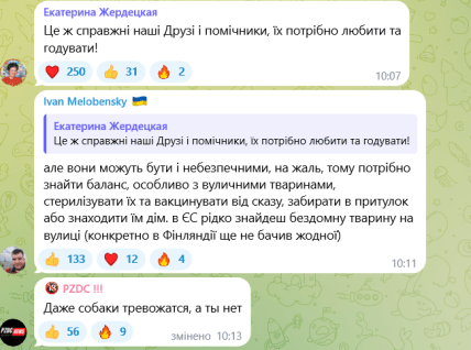 Что пишут пользователи под видео