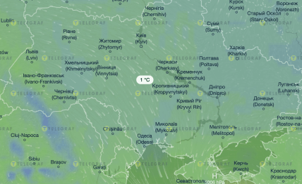 Погода в Украине 25 февраля