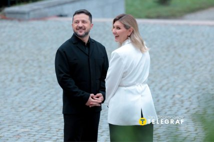Володимир та Олена Зеленські