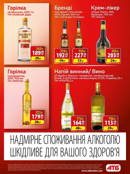 Бутылка водки
