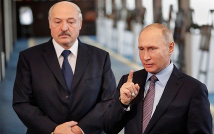 Олександр Лукашенко та Володимир Путін