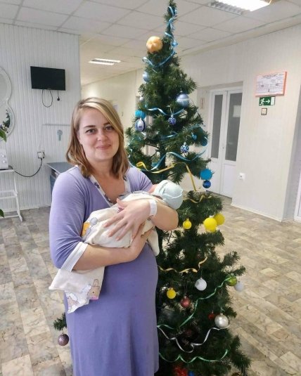 В Днепре у семьи переселенцев родился ребенок