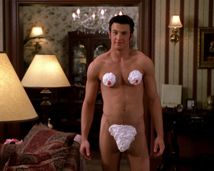 Крис Эванс голый торс