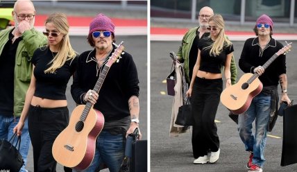 Джонни Депп и Юлия Власова