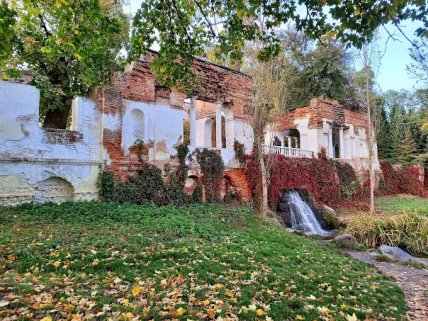 Дердропарк Олександрія в Білій Церкві, водоспад