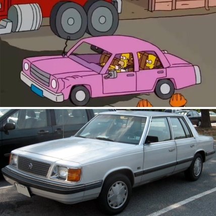 Автомобиль Гомера из "Симпсонов"