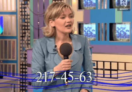 Оксана Найчук в шоу Жди меня