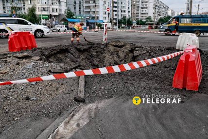 Наслідки удару Росії по Дарницькому району Києва 11.07.2026