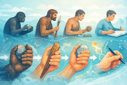 Как эволюция изменила человеческую кисть