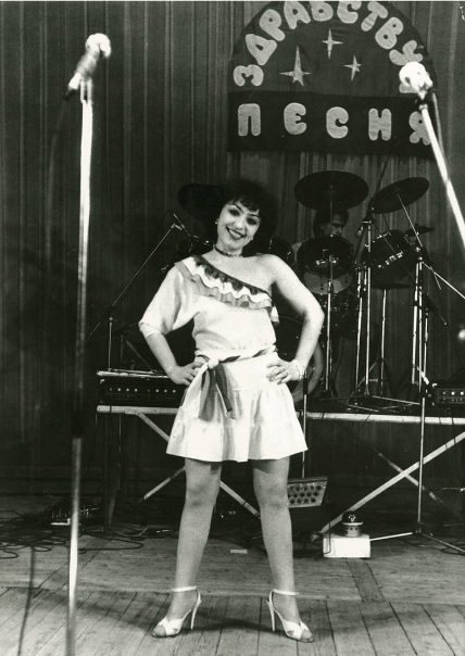 Галина Шевелева в молодости