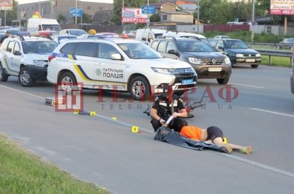 ДТП в Киеве на Большой окружной - погиб велосипедист