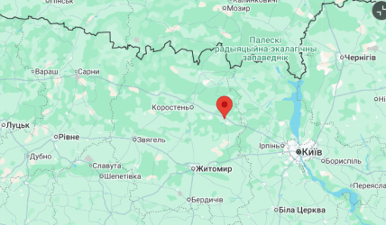 Где село Пирожки на карте