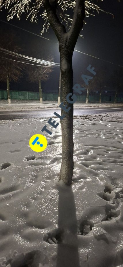 Гололед в Одессе