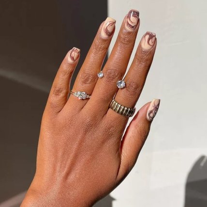 Осенний маникюр