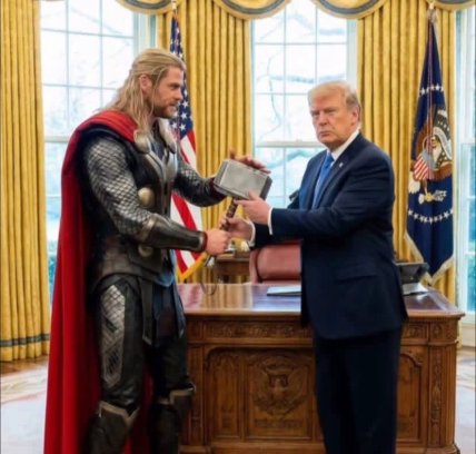 Тор і Дональд Трамп