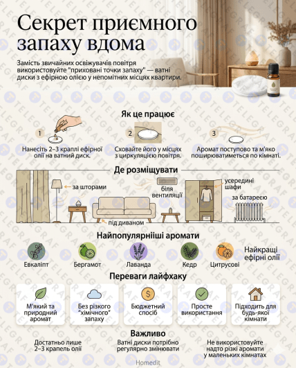 Секрет приятного запаха дома