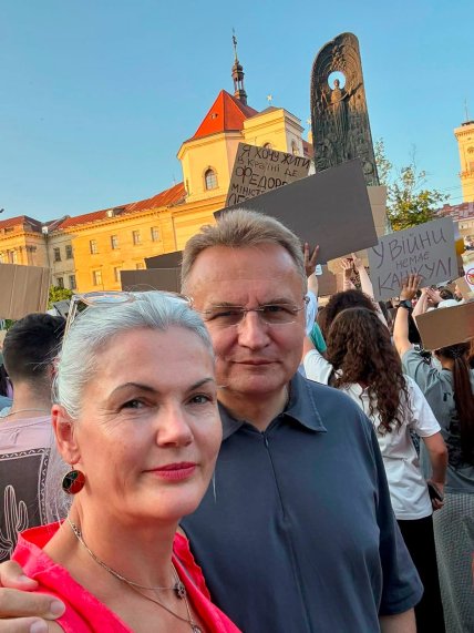 Андрей Садовой жена Екатерина Кит Садовая