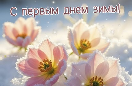 З першим днем зими, вітання, листівки, картинки