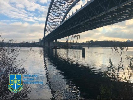 Как выглядит Подольский мост в Киеве