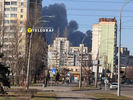 Пожежа в Києві