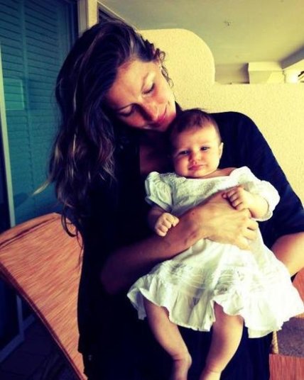 Супермодель Жизель Бундхен показал свою дочь (Фото) - изображение №1