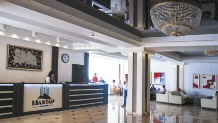 Як виглядає хол у санаторії Шахтар