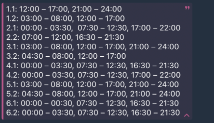 Графіки відключень у Запорізькій області 13 січня