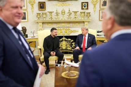 Володимир Зеленський та Дональд Трамп