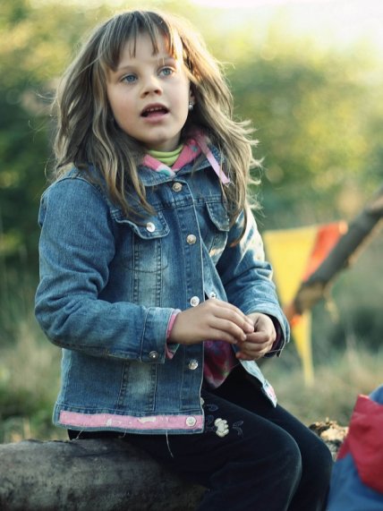 Ярина Парубій у дитинстві