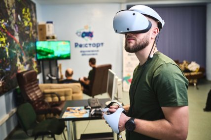 VR-реабілітація для відновлення після поранення