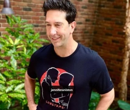 Дженнифер Энистон и Дэвид Швиммер