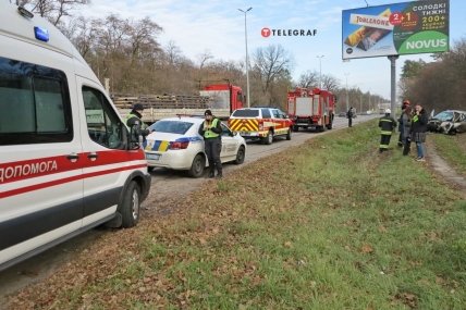 Авария недалеко от Киева