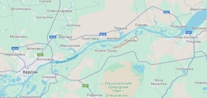 Кринки карта