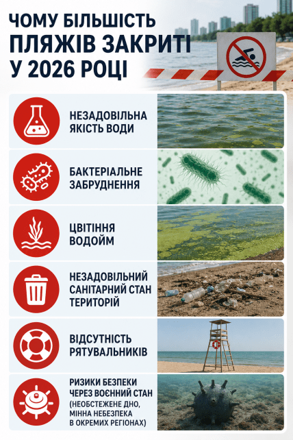 Закриті пляжі